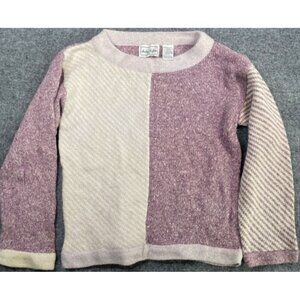 Andrea St. John Colorblock Sweater S Fall Style 90's Core Soft Durable Casual